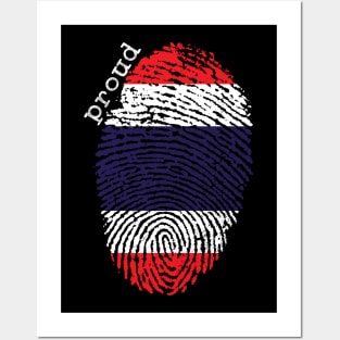 Thailand flag Posters and Art